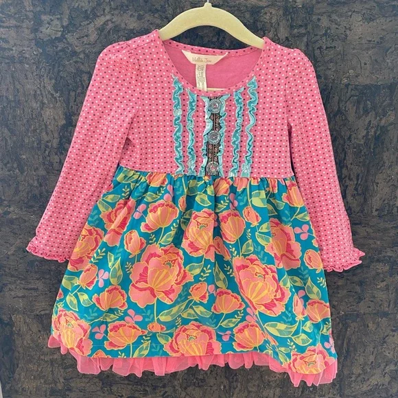 Matilda Jane | Dresses | 824m Matilda Jane Multicolored Long Sleeve Dress |  Poshmark